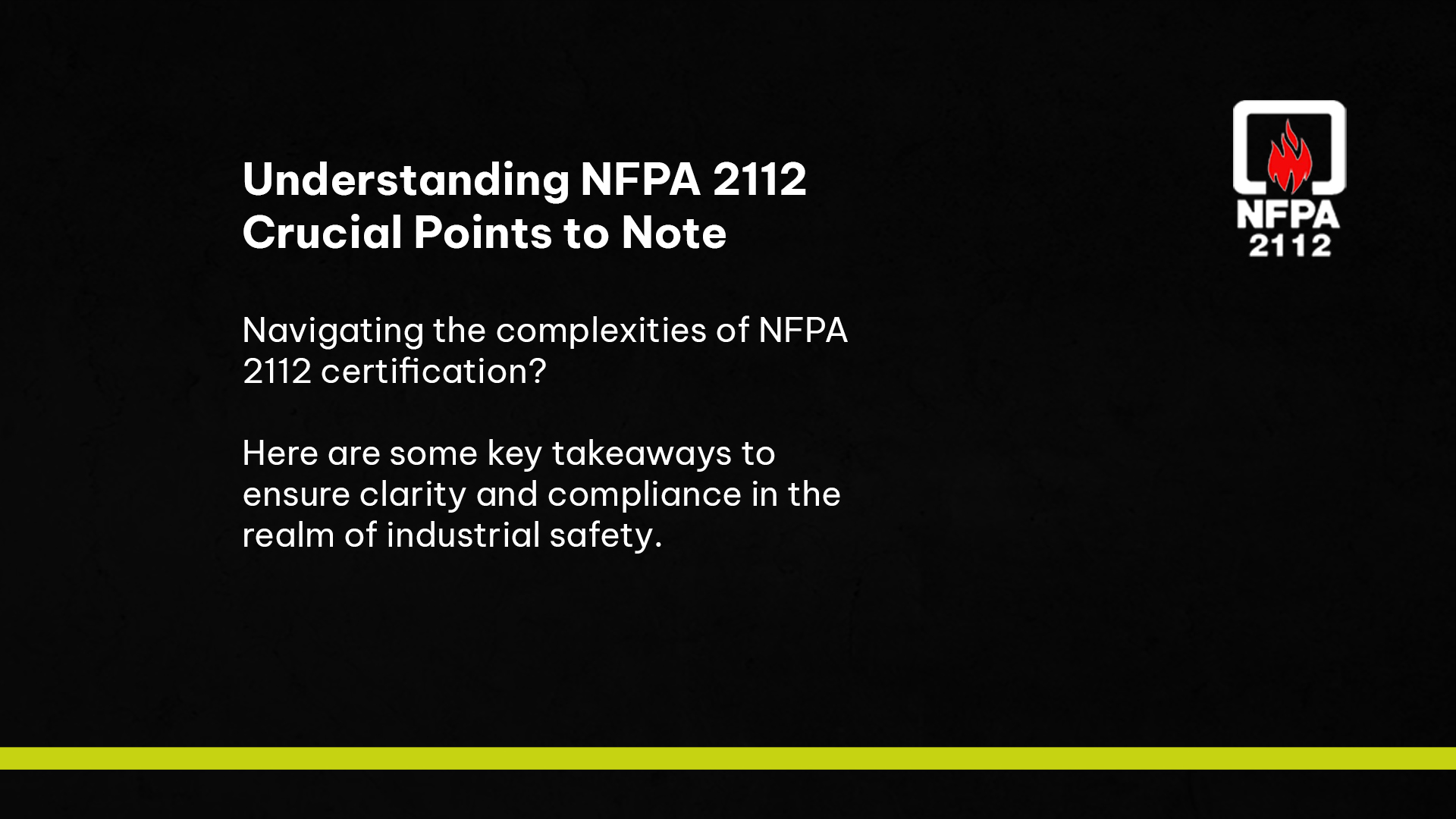 NFPA 2112